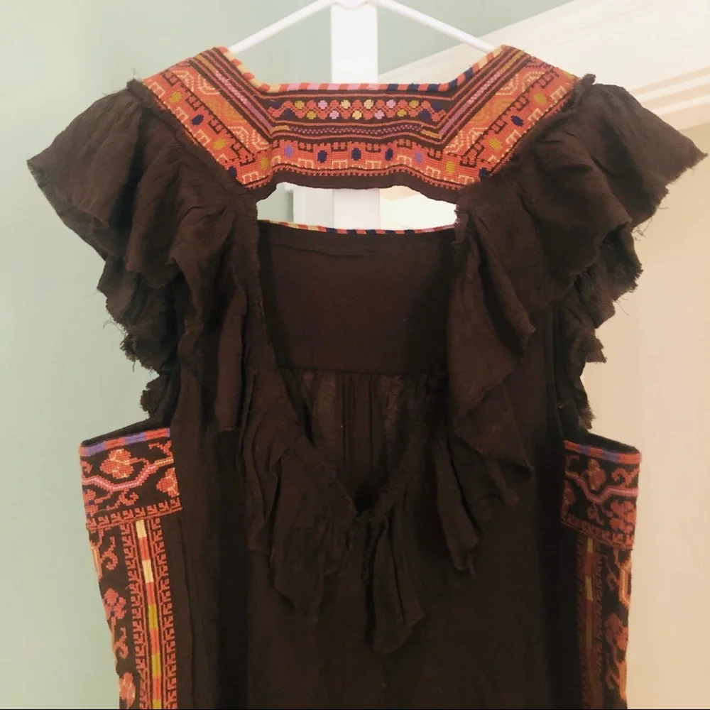 Free People Day Glow Mini in Bitter Oil Color GUC size XS